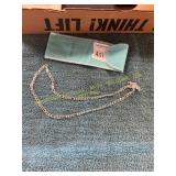 Unverified .925 Sterling Figaro 24in Necklace