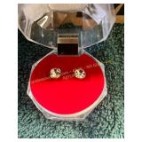 Unverified 1/2 ct Stud Earrings