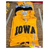 7ct Size S Iowa Hawkeye Shirts