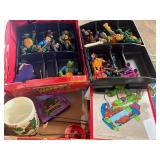 Ninja Turtles Action Figures, Mug, Mirror, Etc