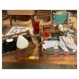 Vases, Candles, Radios, Etc