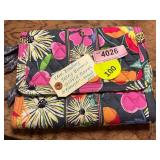 Vera Bradley Jazzy Blooms Travel Organizer