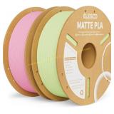 ELEGOO Matte PLA Filament Pink & Mint Green