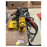 Milwaukee Sander, DeWalt Drill, Etc