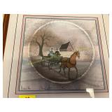 Framed P. Buckley Moss Print