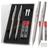 Mr. Pen Metal Mechanical Pencils 0.3mm 2-Pack