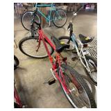 Swing bike hurricane, red