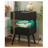 JOONEE White Nightstand with Charging (38)