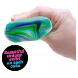 Schylling NeeDoh Nice Cube Swirl - Sensory Toy
