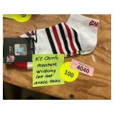 KC Chiefs Moisture Wicking Ankle Socks