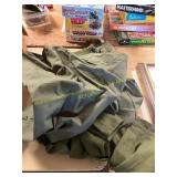 Army Duffel + Clothing