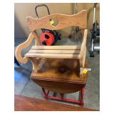 Small Drop Side Table + Bench