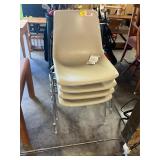 4ct Stacking Chairs