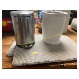 Anti Fatigue Rugs, Trashcan, Towel Warmer