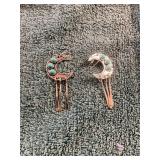 Unverified Vintage Navajo Nation Earrings