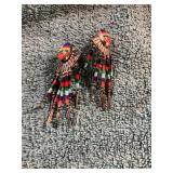 Unverified Cherokee Nation .925 Sterling Earrings