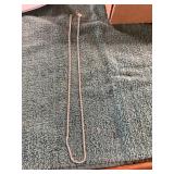 Unverified 24in Sterling Silver Rope Necklace