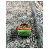 Unverified Art Deco Size 8 Ring