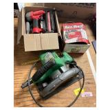 Saw, Nail Gun, Fence Charger