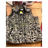 Coldwater Creek Size M Zip Up Vest