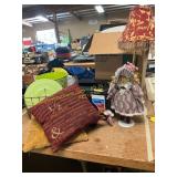 Decorative Pillows, Wire Basket, Color Printer