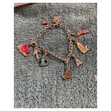 Unverified Disney Theme Park Charm Bracelet