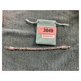 Unverified .925 Sterling Silver 8in Bracelet