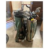 Golf Clubs/Bags, Shoe Rack