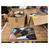 Stained Glass , Vintage Tins, Etc