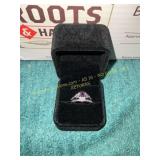 Ladies Size 6 Double Stacked Ring