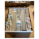 Flat of Assorted Baseball Cards
