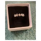 Unverified Round Cut Size 6.5 Wedding Ring