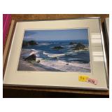 Framed Pacific Coastline Oregon