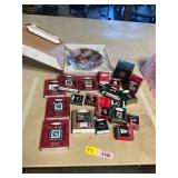 Lot of Hallmark Ornaments, Boyd Bears Figurine