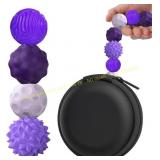 BUSOHA Silicone Magnetic Fidget Balls 4-Pack