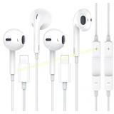 Lightning Earbuds for iPhone with Mic
