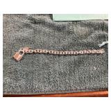 Unverified .925 Sterling Silver Chain Bracelet