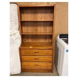 2pc Dresser w/Bookshelf
