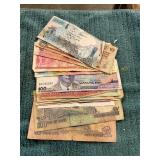 Lot of Foreign Paper Money