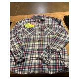 American Outdoorsman L Plaid Flannel