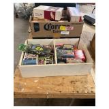Cigar Boxes + Assorted Sports Cards