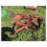Pull behind brush mower