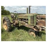 51 John Deere A with front saw SN681919