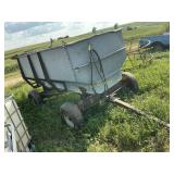 Metal flare  box wagon