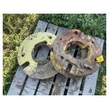 4 ct. rear tractor weights JD?