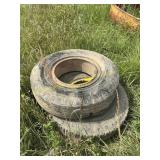 2 ct. 10-20 tire and rims