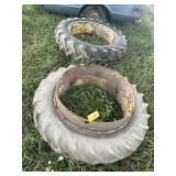 13.6- 38 and 12-38 tires with rims