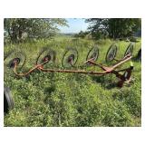 Maschio 3 pt 6 wheel rack