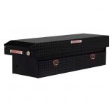 Weather Guard 72 in. Black Aluminum Crossover Box