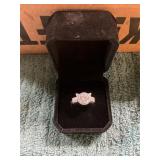 Ladies .925 Sterling Silver Cat Size 7 Ring